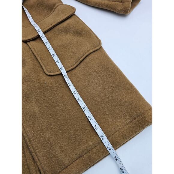 Abercrombie & Fitch Men's Small Camel Rafanelli Wool Jacket - Picture 9 of 12